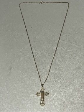 F Ropes 14k Gold-Filled Cross Pendant Necklace